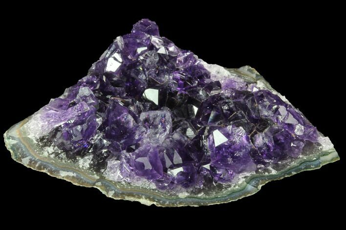 Dark Purple Amethyst Cluster - Uruguay #90174